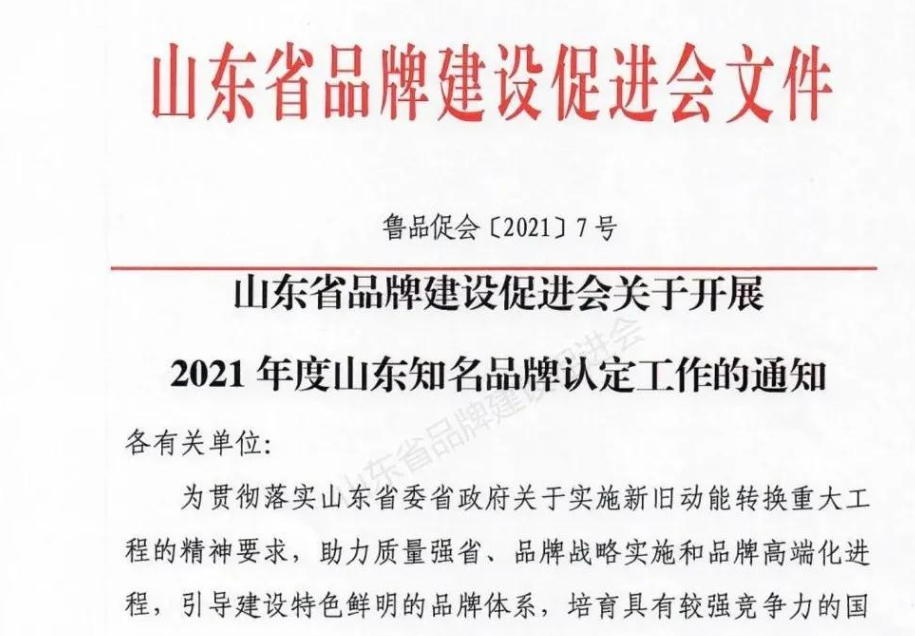 恭喜海博電氣磷酸鐵鋰電池組獲得“山東知名品牌”稱號